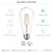 Luxrite ST19 LED Edison Light Bulbs 8W 75W Equivalent 800LM 5000K Bright White Dimmable E26 Base, 4PK LR21650-4PK - alternate 8